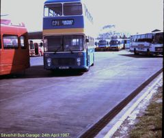 Silverhill Bus Depot 1987